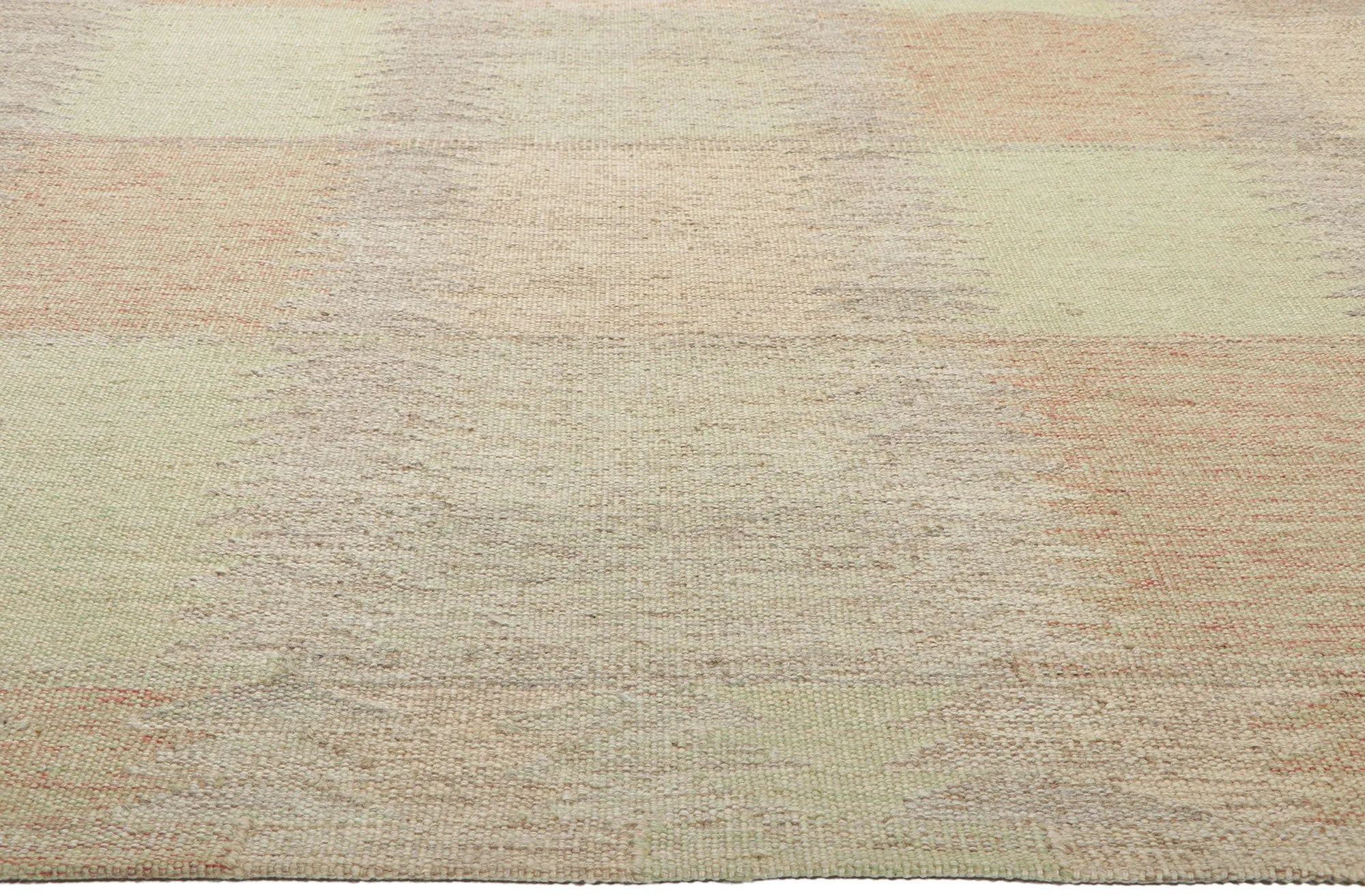 10' x 11' Yellow Swedish Inspired Kilim Rug