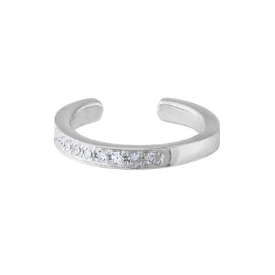 14KT GOLD SMALL DIAMOND EAR CUFF