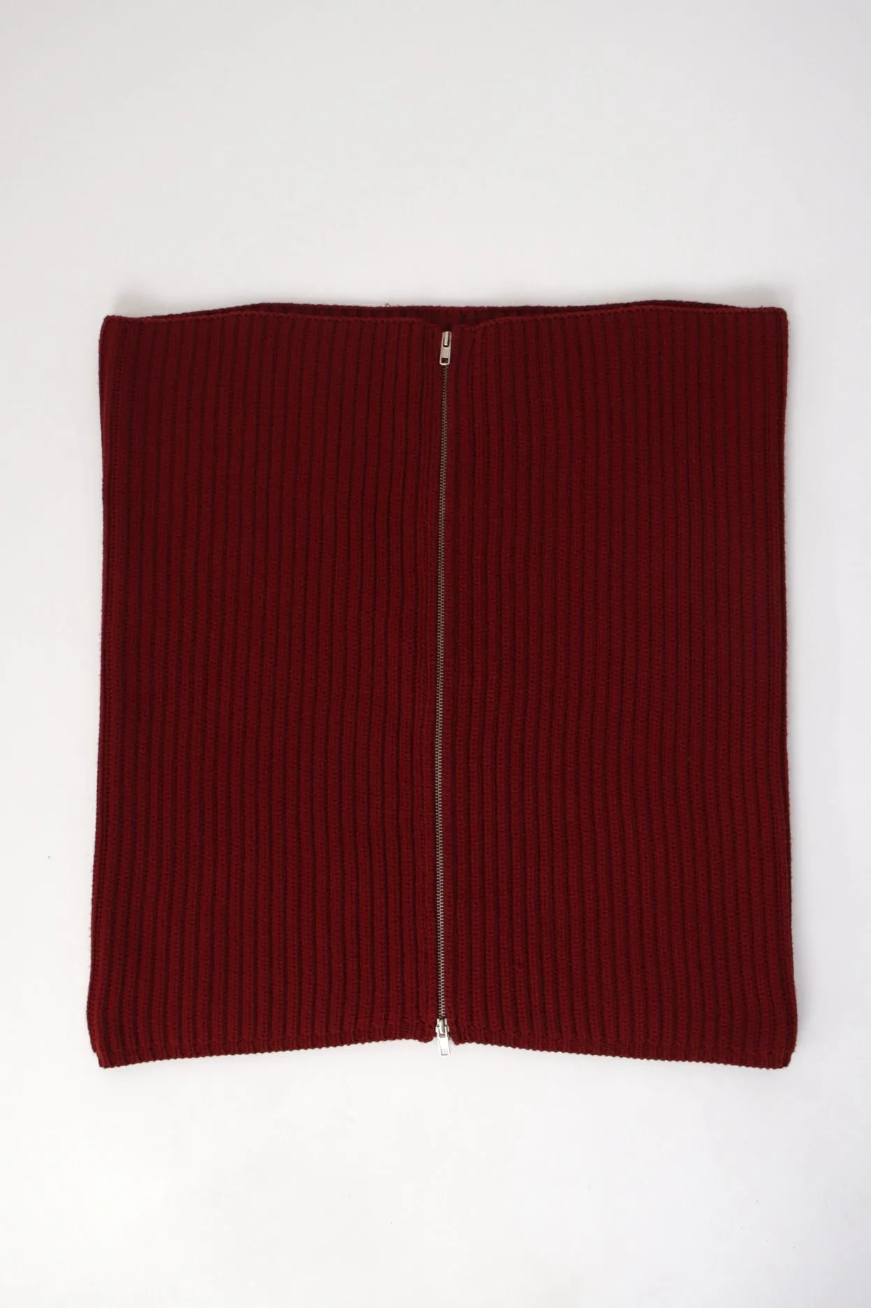 2009 Maison Martin Margiela Wool Zipper Snood