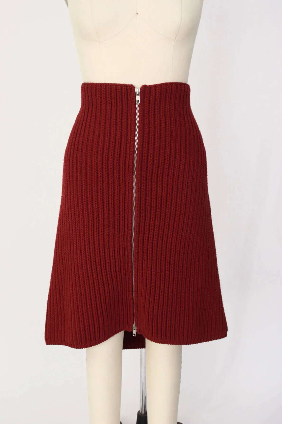 2009 Maison Martin Margiela Wool Zipper Snood