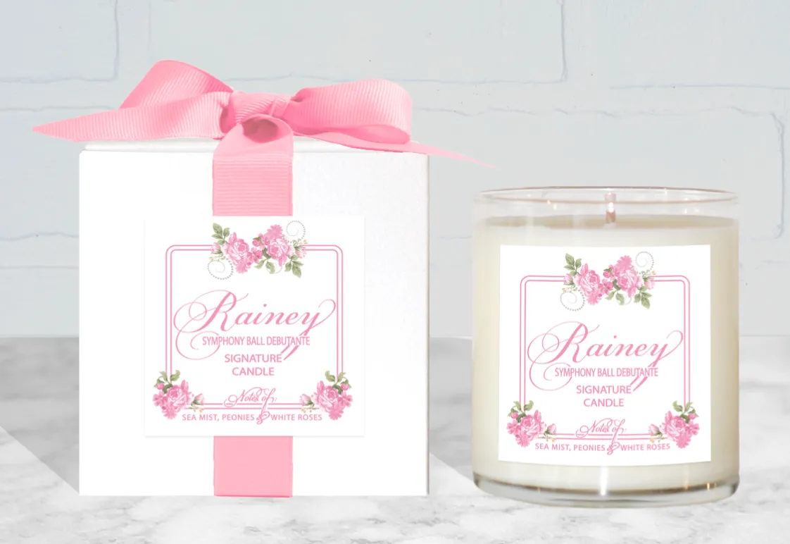 25 Custom Candles / Design Your Own Signature Candles
