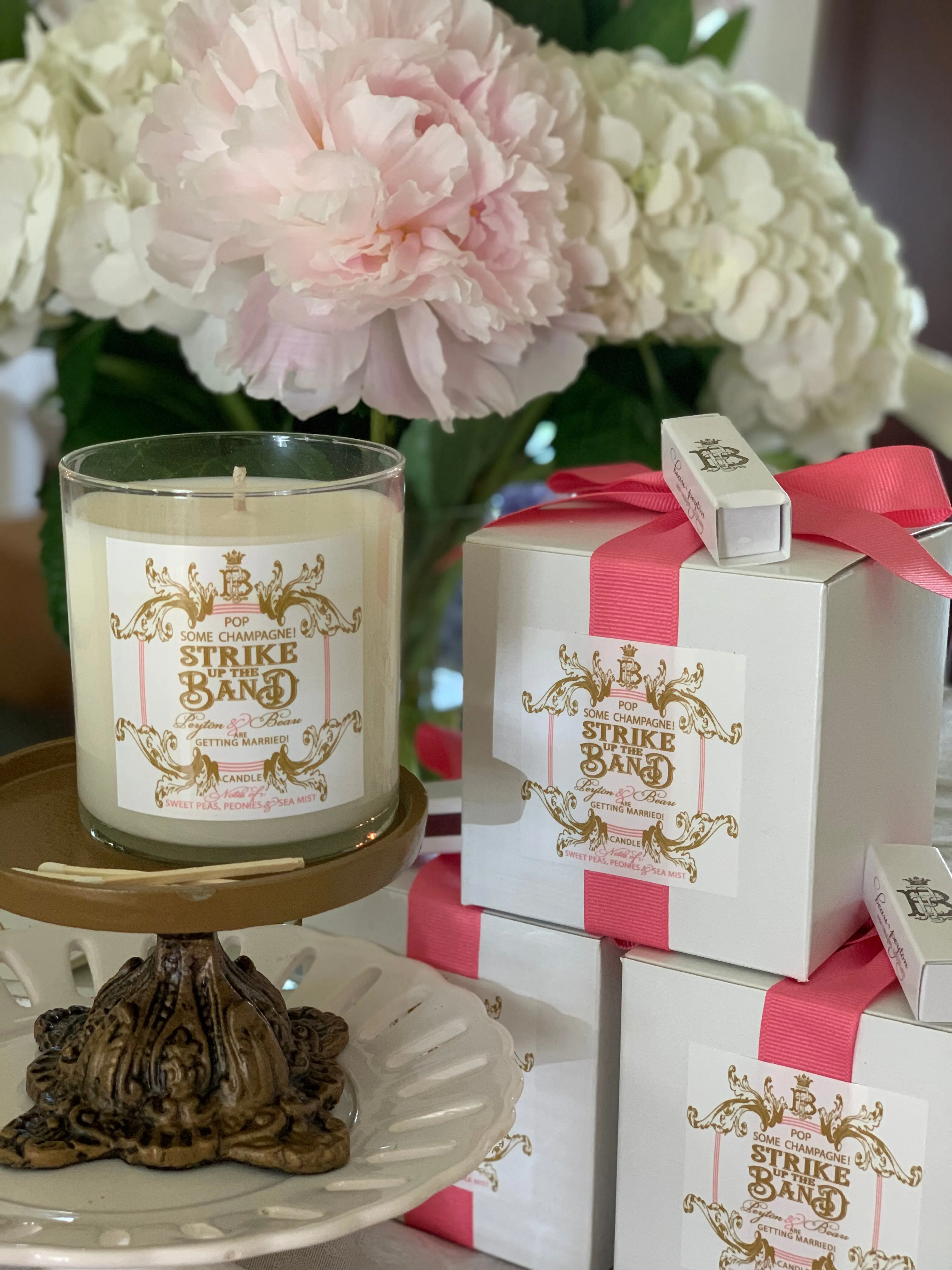 25 Custom Candles / Design Your Own Signature Candles