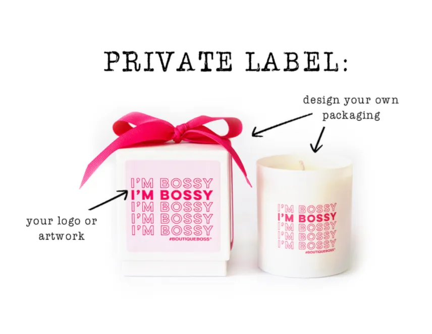 25 Custom Candles / Design Your Own Signature Candles