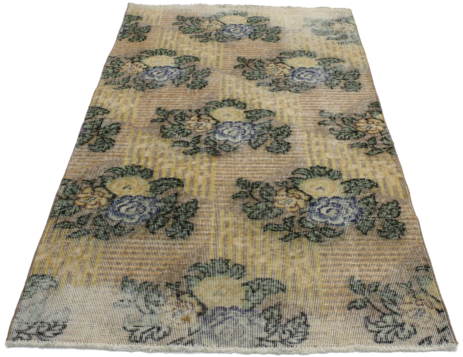 3'7" x 6'4" Vintage Sivas Rug