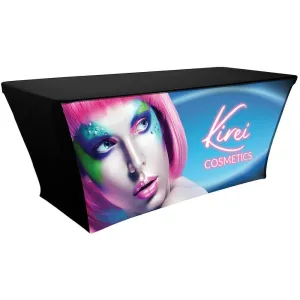 6 ft./ 8 ft. Backlit Fitted Table Throw
