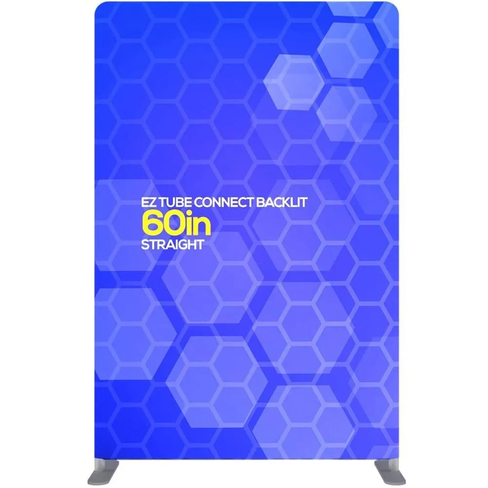 60 in. EZ Tube® Connect Single Frame Display (Backlit)