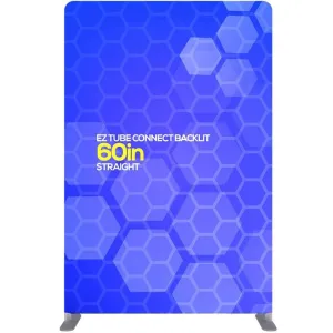 60 in. EZ Tube® Connect Single Frame Display (Backlit)