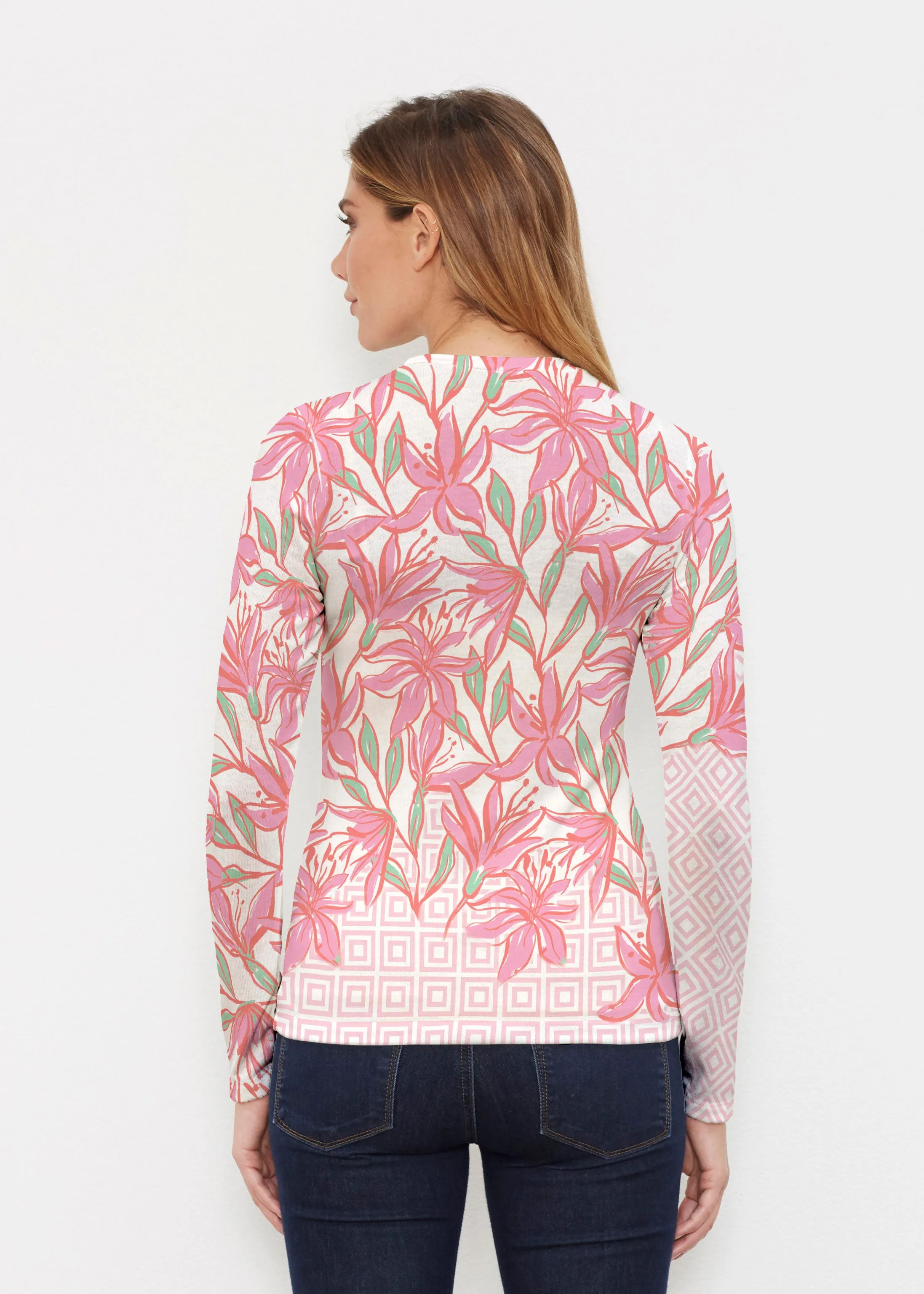 A lot of Lillies (8088) ~ Butterknit Long Sleeve Crew Top