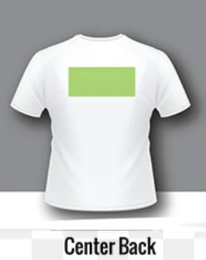 Across/center back design