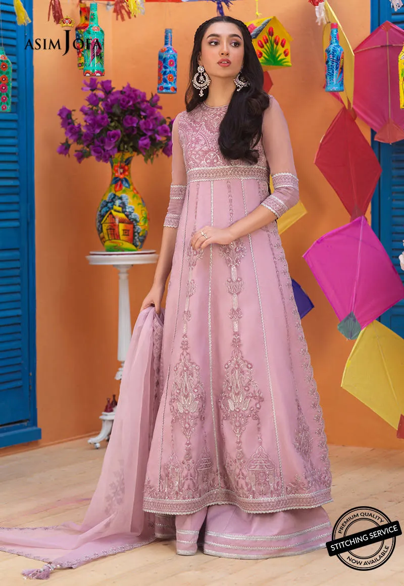 AJFC-59 | Asim Jofa Basant Collection 2022 | Unstitched Embroidered Organza Suit