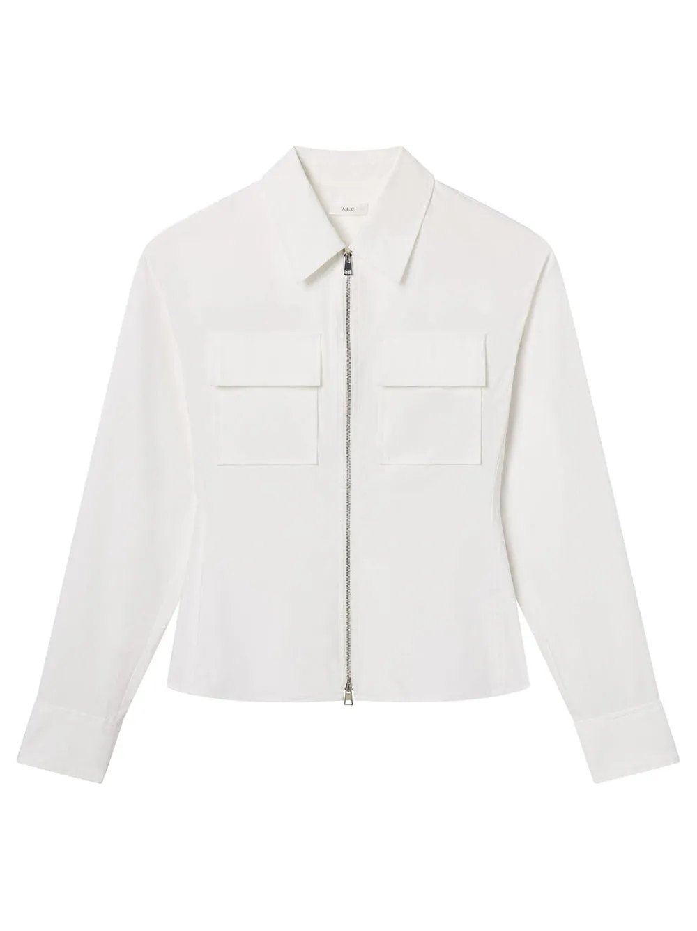 A.L.C. Sage Top in White