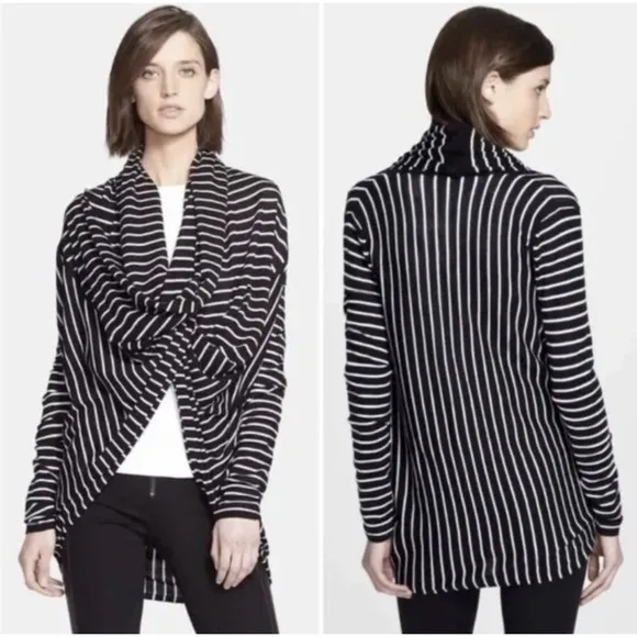 Alice   Olivia Cashmere Cardigan Wrap Infinity Sweater Size XS