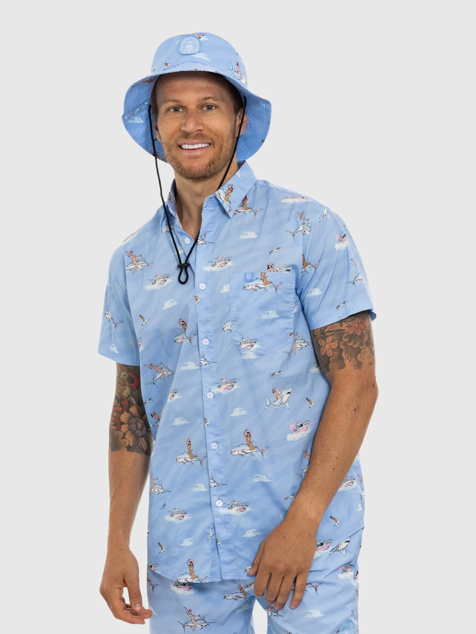 Angler Button Up