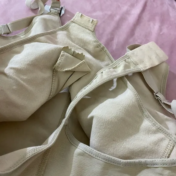 Ann Michell Colombian Faja Girdle Body shaper Shapewear Beige Nude Size Medium
