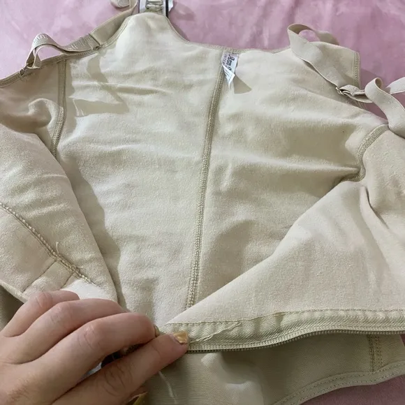Ann Michell Colombian Faja Girdle Body shaper Shapewear Beige Nude Size Medium