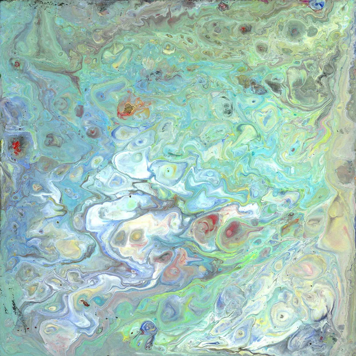 Anthony Ciambella: 4x4 Acrylic on Panel Painting