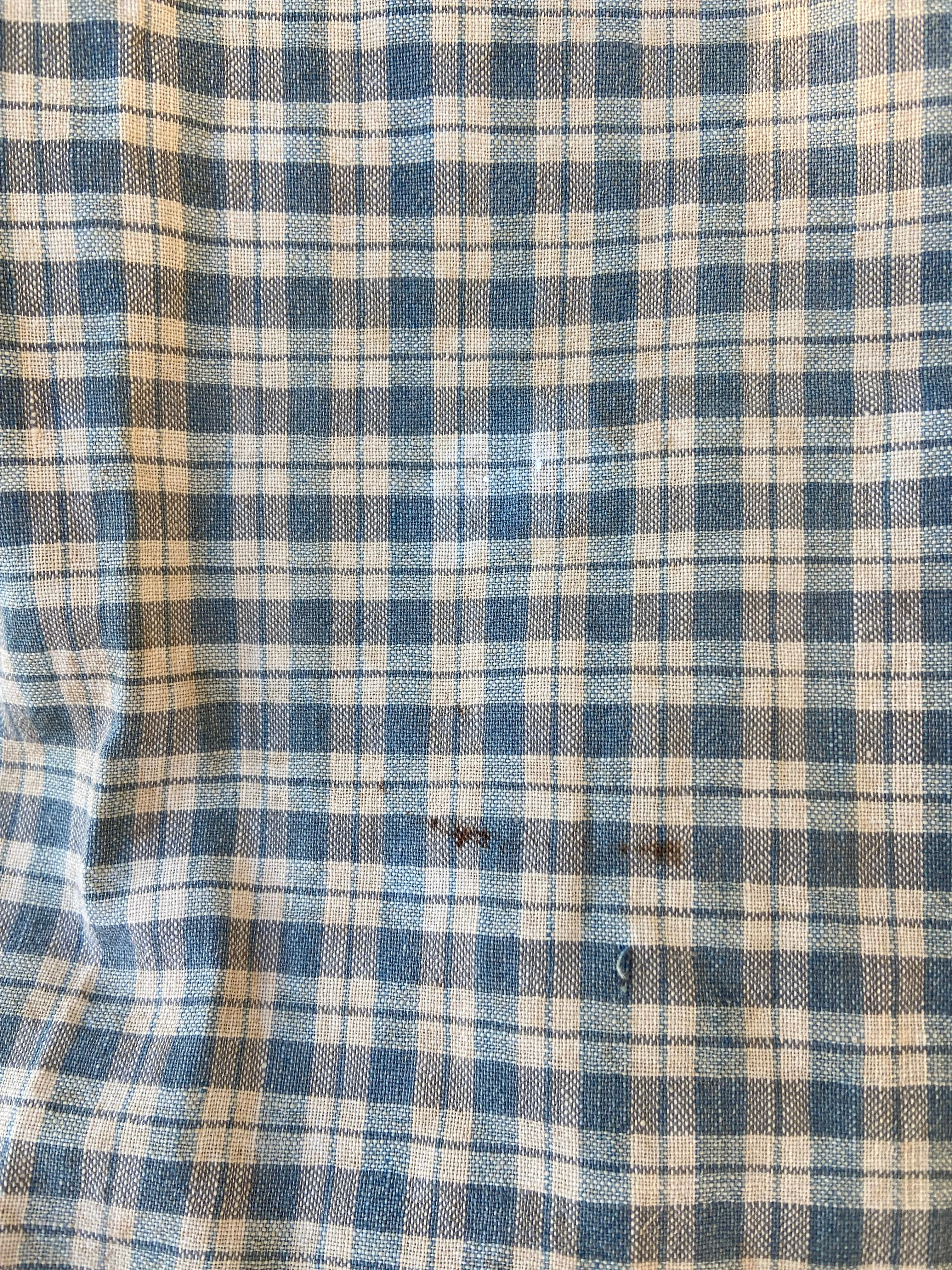 Antique Victorian Homespun Workwear Dress