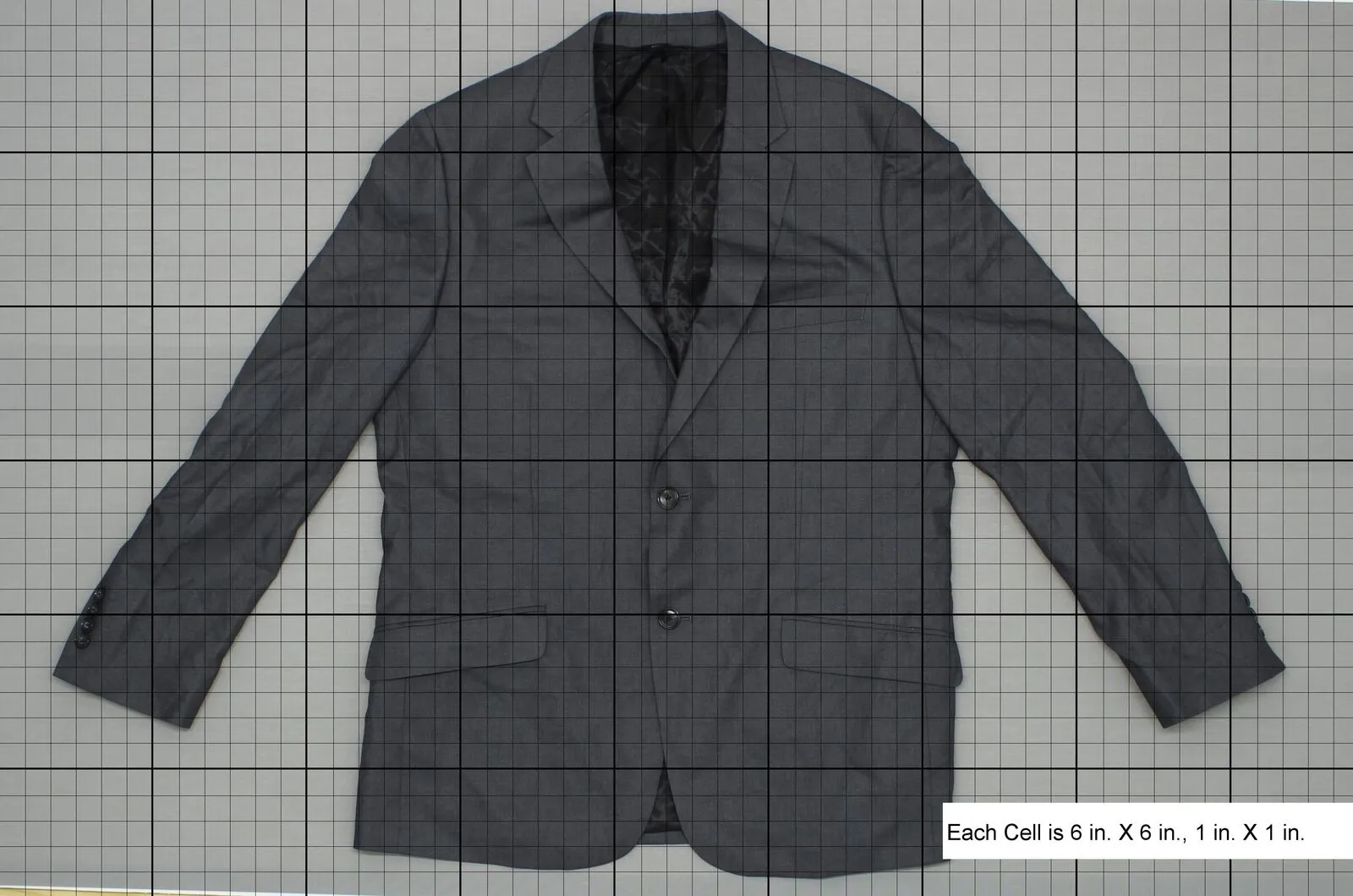 Apt. 9 Men's Premier Two Button Suit Jacket Charcoal 42 SHORT