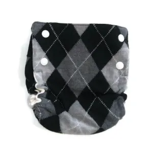 Argyle Wool Diaper Cover