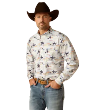 ARIAT RYKER MENS CLASSIC FIT BUTTON UP LONG SLEEVE SHIRT