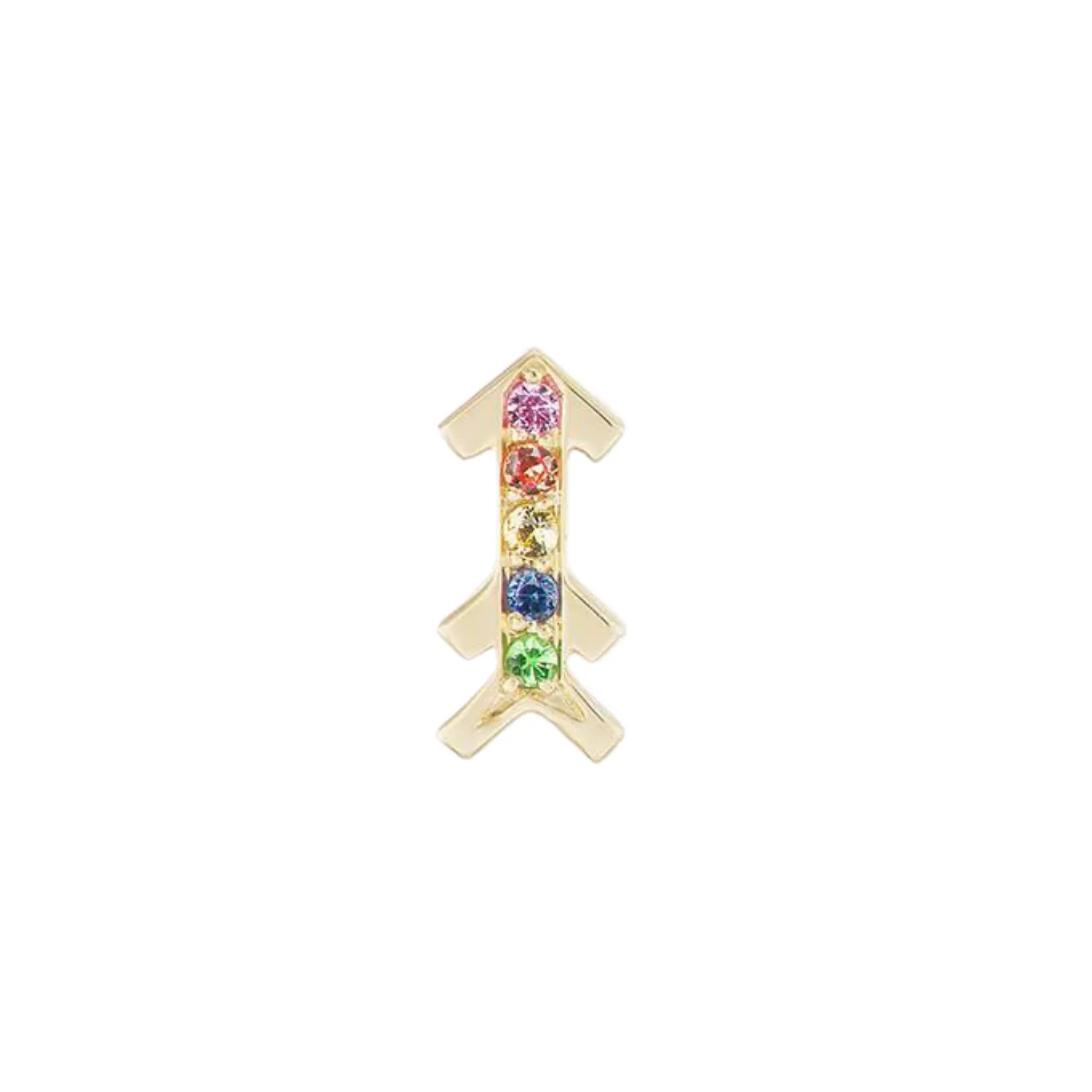 Arrow Stud Earring (Single)