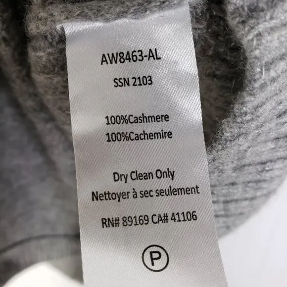 ATM Anthony Thomas Melillo $425 Cashmere Colorblock Cardigan Sweater size M