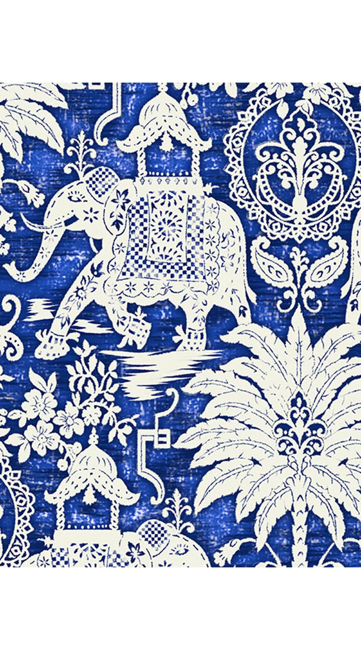 Audrey Dress #1 Shirt Collar 3/4 Sleeve Long Length Cotton Stretch (Elephant Bandana)