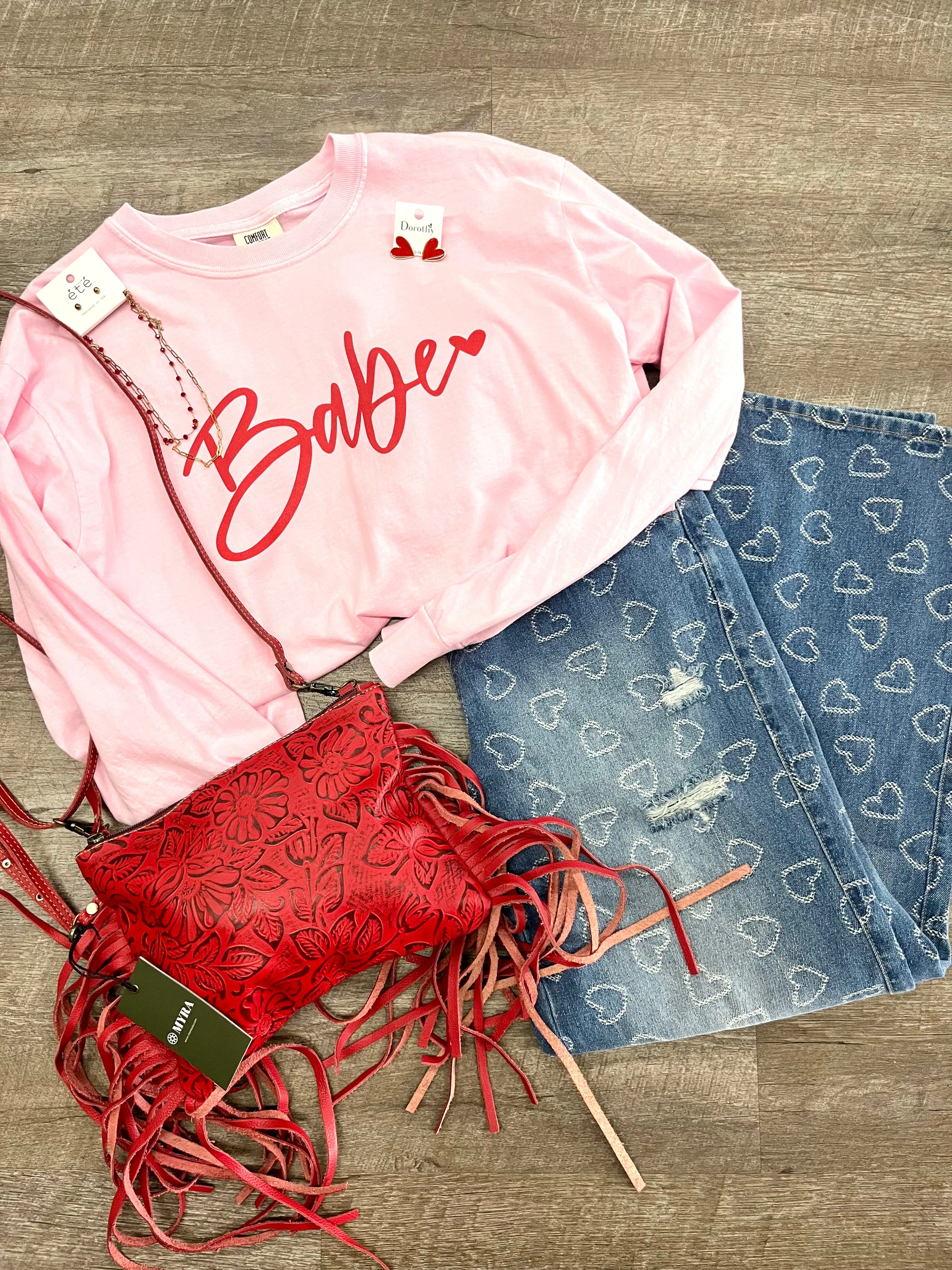 Babe Long Sleeve Tee