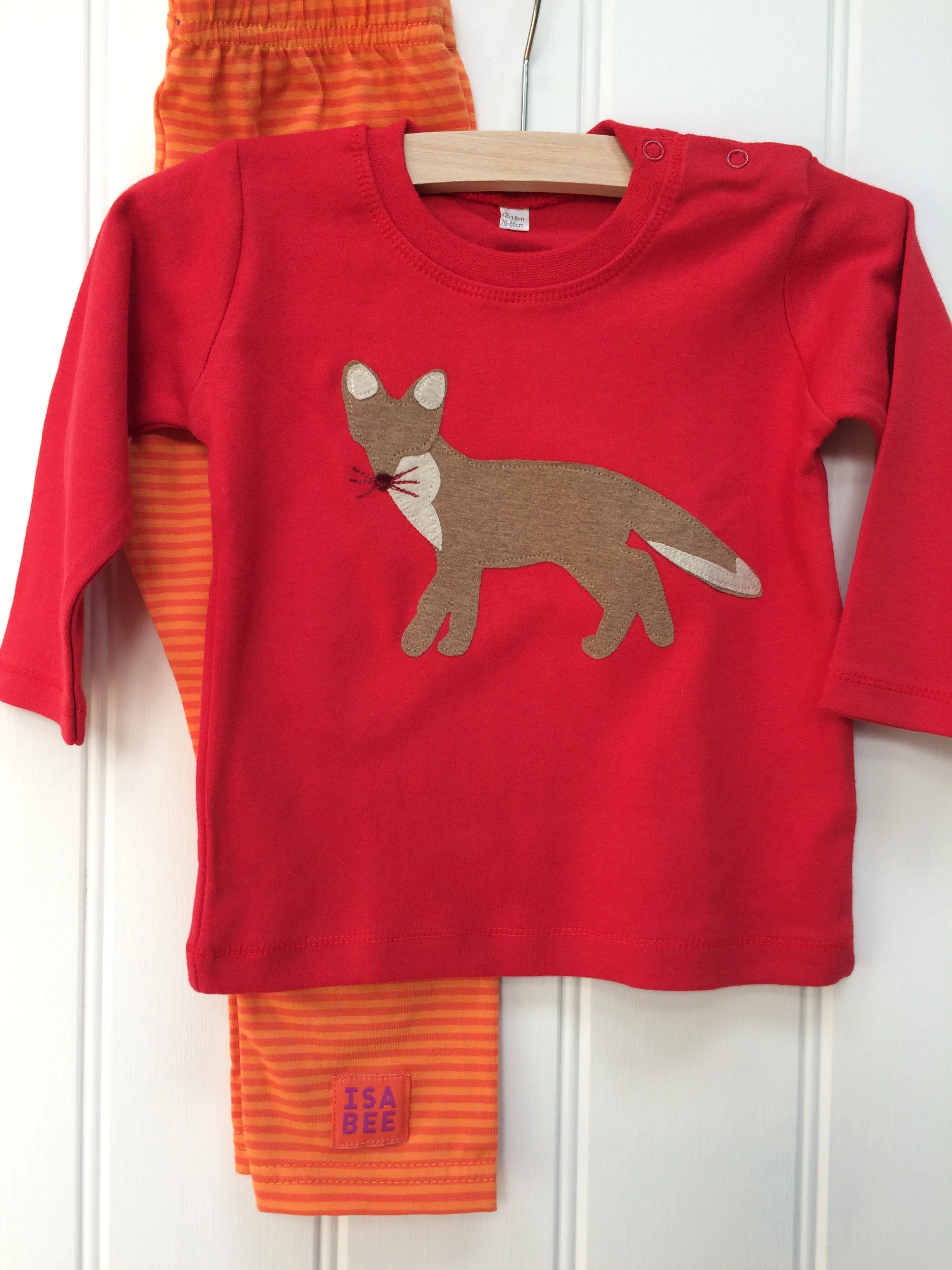 Baby Fox – Long Sleeved T-shirt - Red