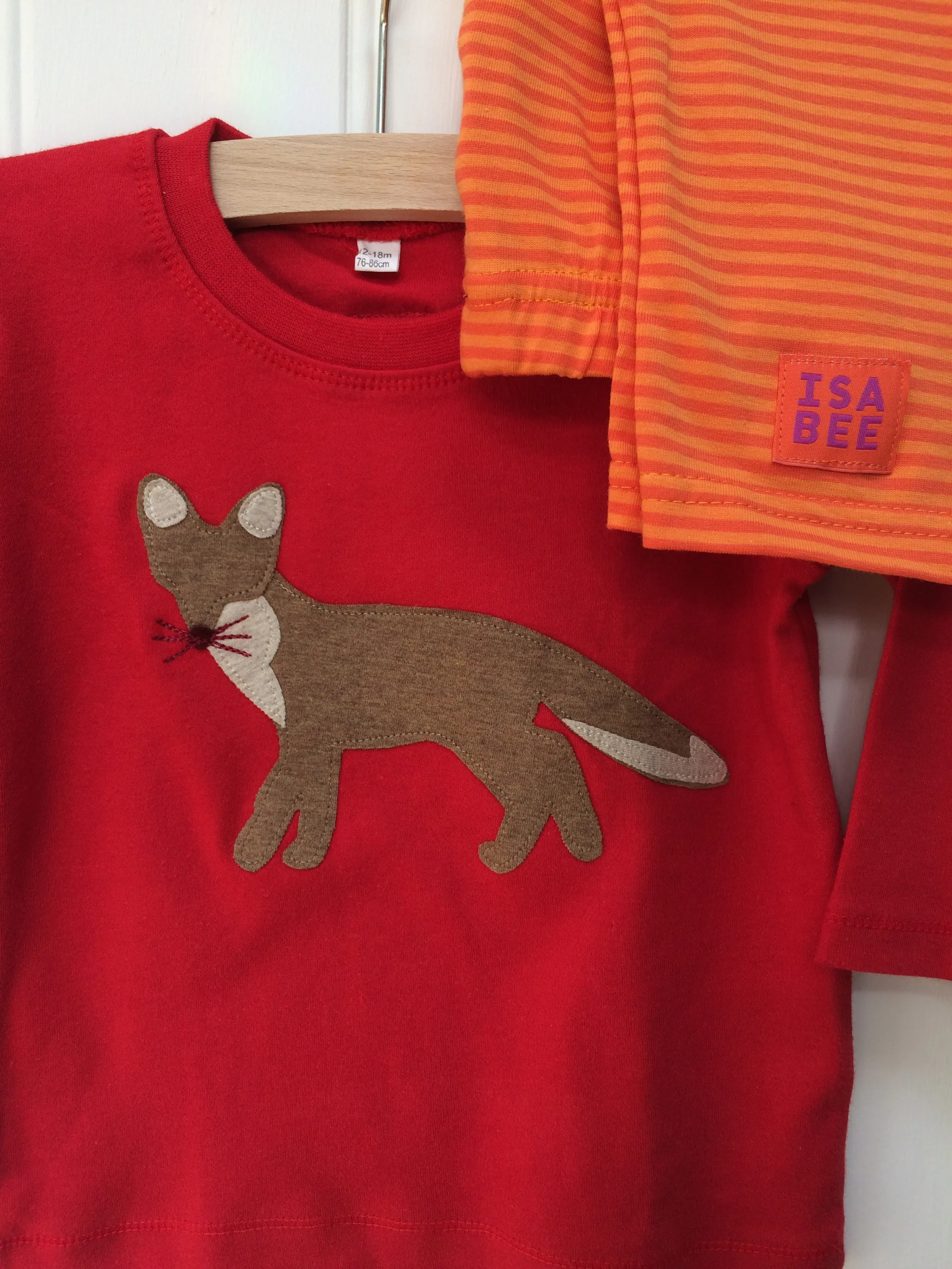 Baby Fox – Long Sleeved T-shirt - Red