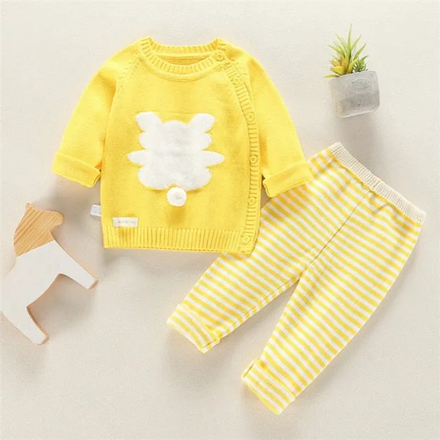 Baby Knitted Sweater and Pants