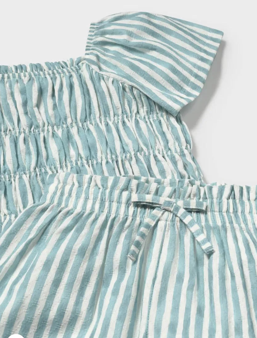 Baby Pants and Smocked Top Set