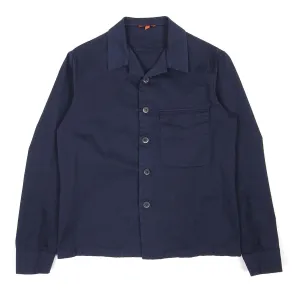 Barena Navy Work Shirt Size 48 (Medium)