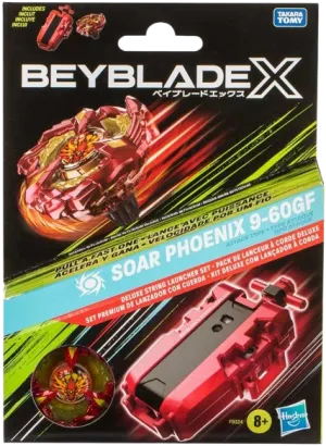 Beyblade X - Soar Phoenix Deluxe String Launcher Set