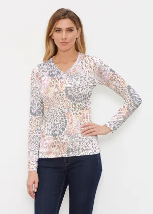 Big Bang (8092) ~ Butterknit Long Sleeve V-Neck Top