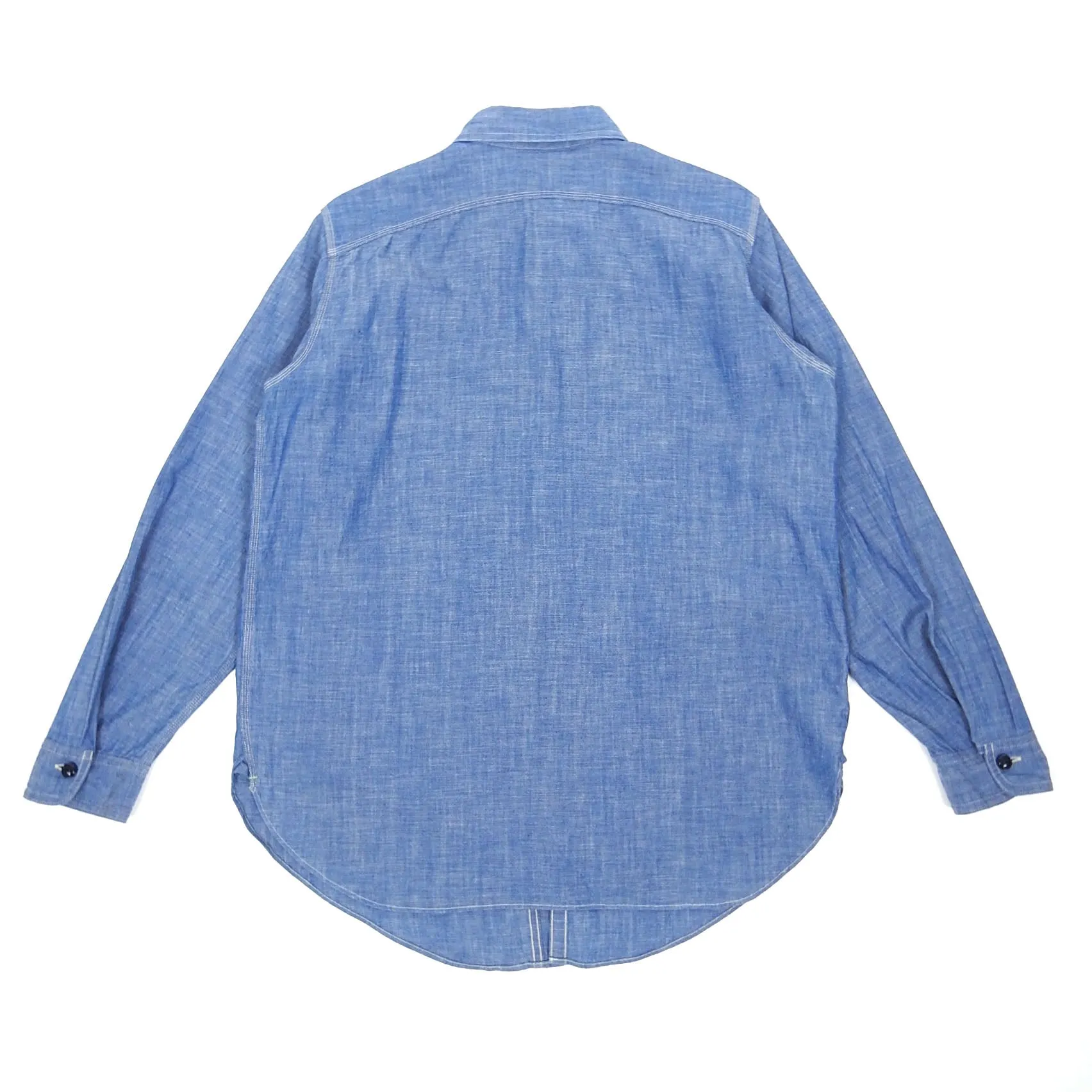 Big Yank Blue Work Shirt Size 15 1/2
