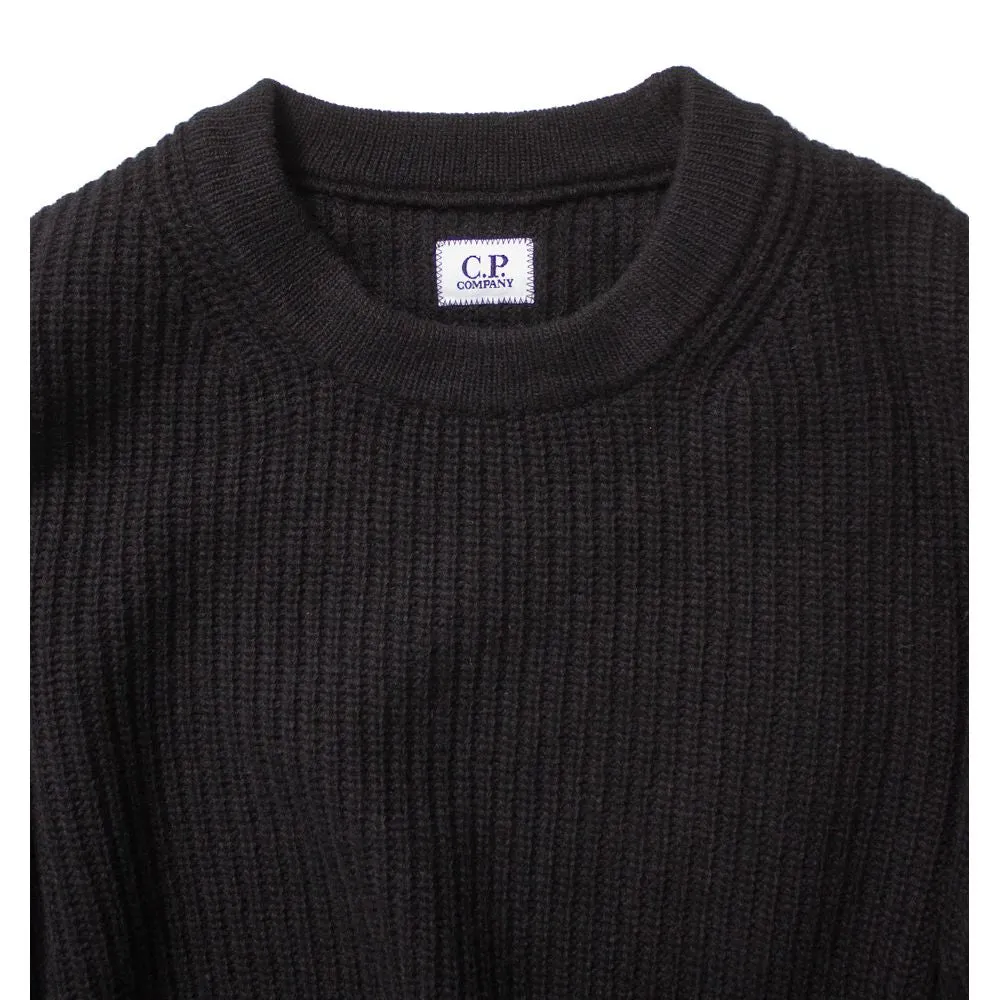 Black Wool Sweater