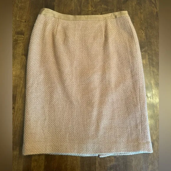 Boden Wool Skirt Womens 10 Office Preppy Easter Spring Academia School