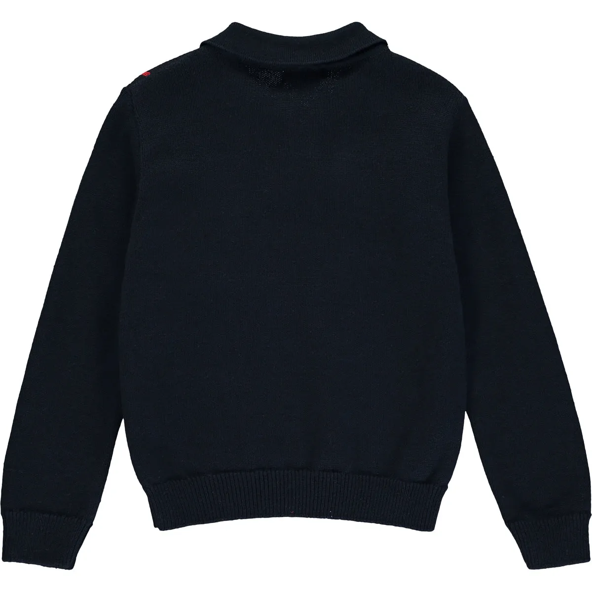 Boys Navy Blue Knitted Jumper