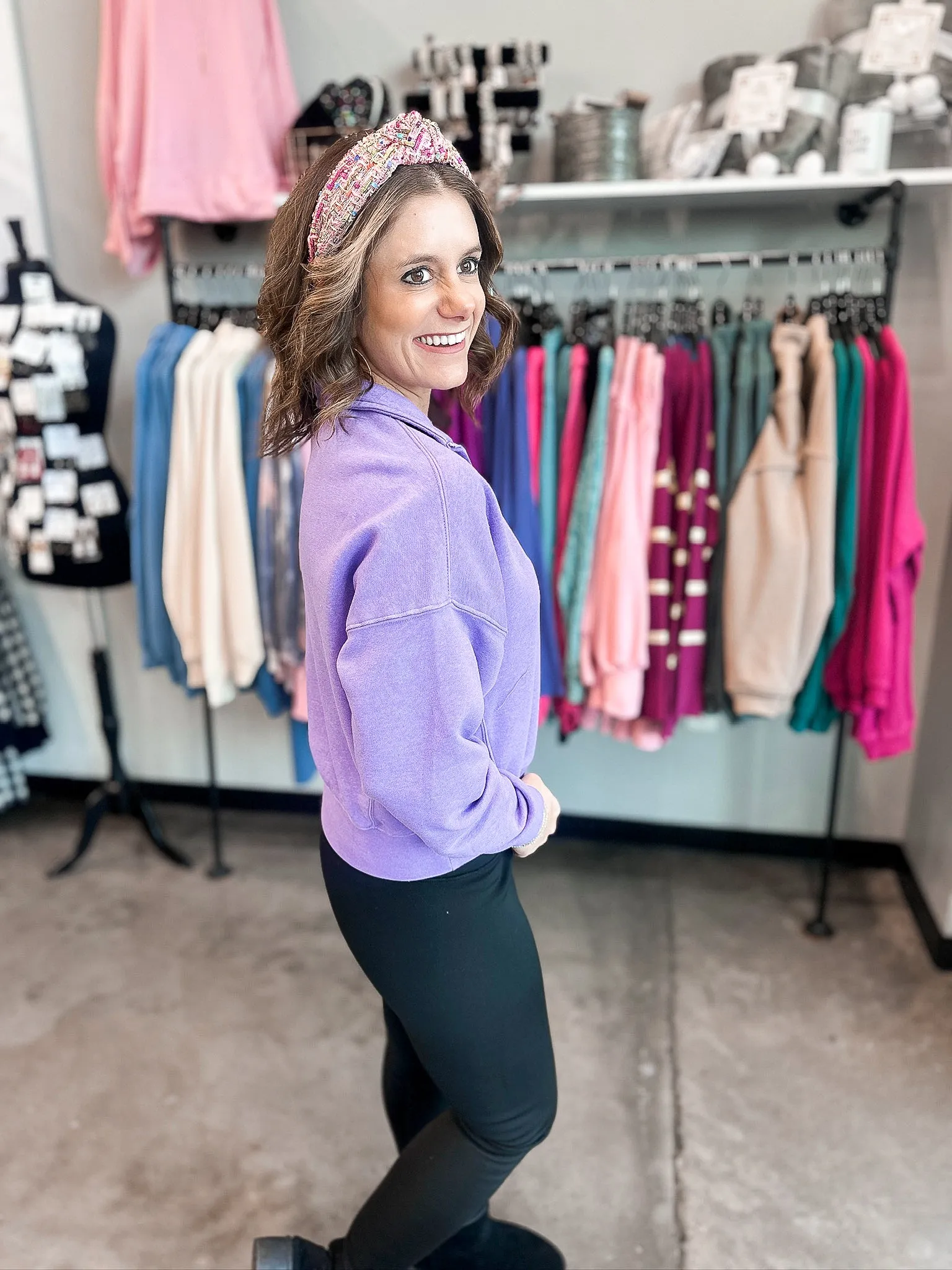 Bring on the Day Zip Pullover