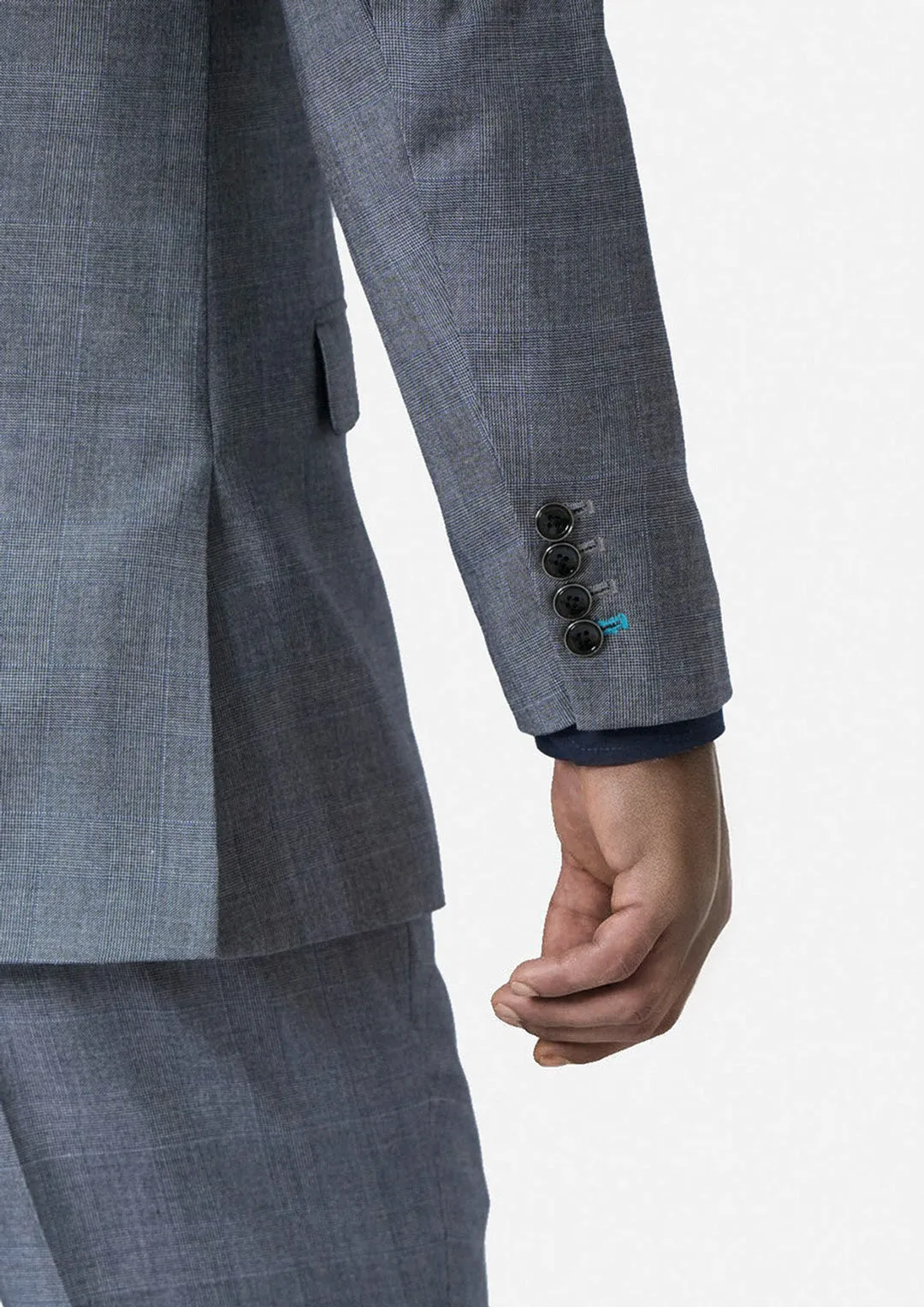 Bryant Grey Prince of Wales Suit