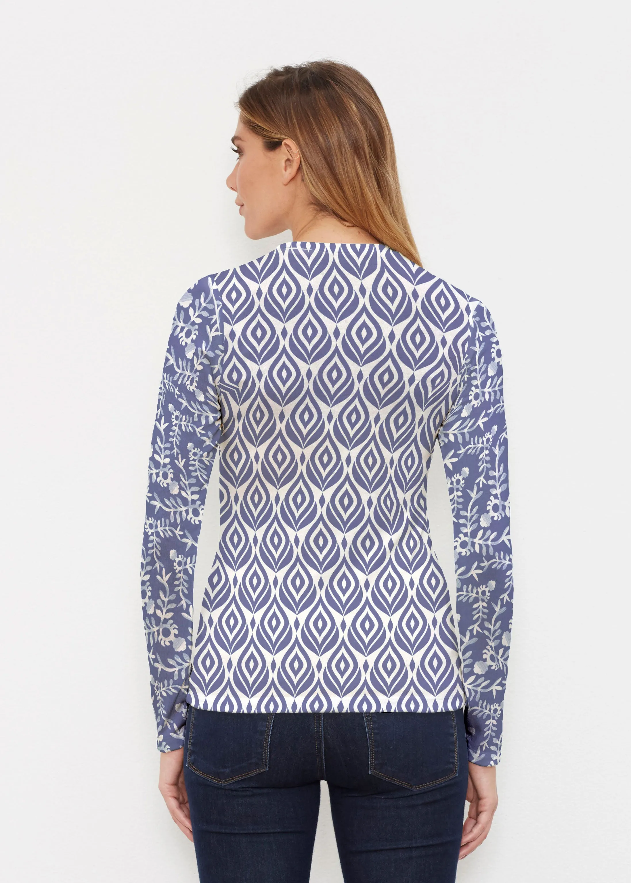 Budding Antlers (8030) ~ Butterknit Long Sleeve Crew Top
