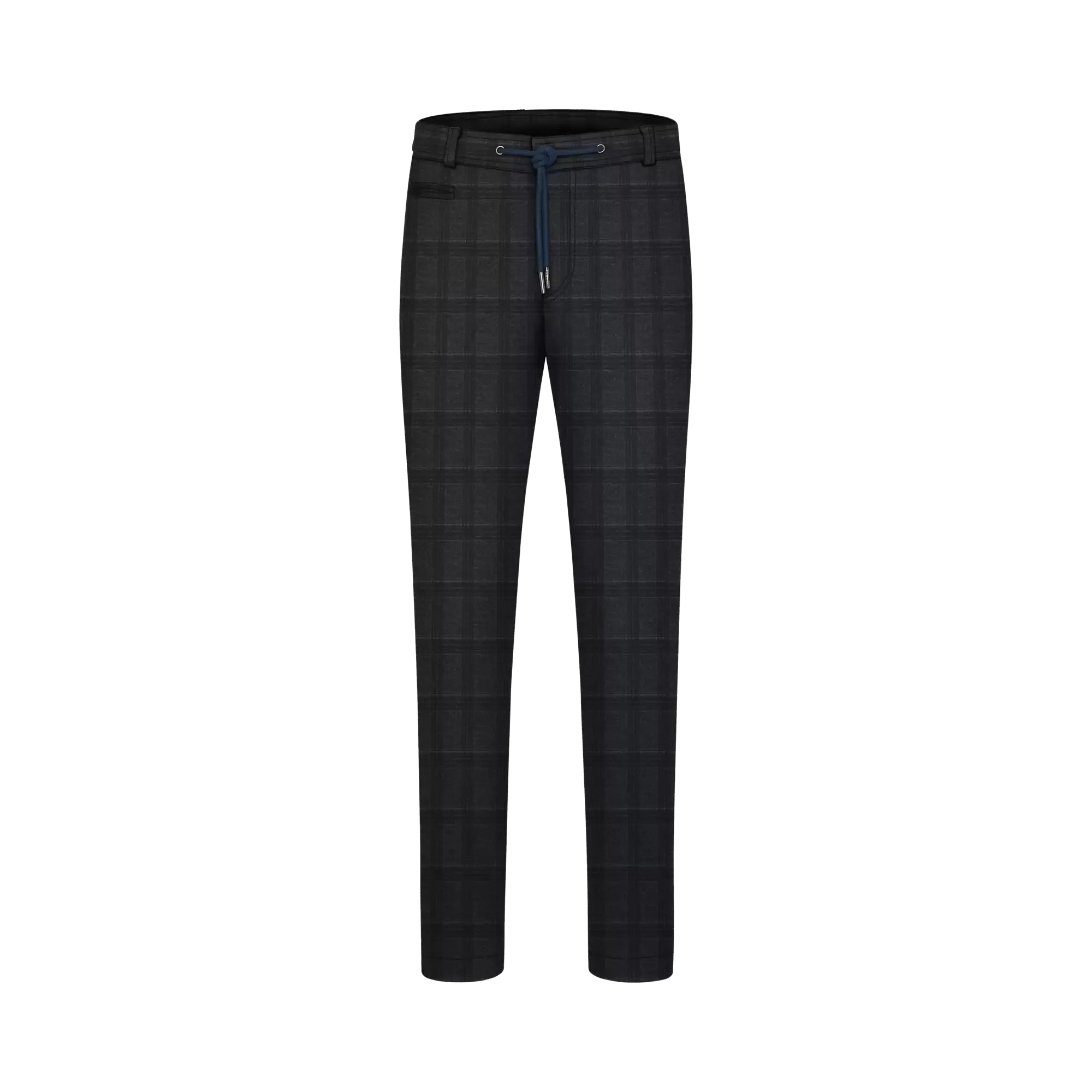 Bugatti Chinos With Drawstring In Navy