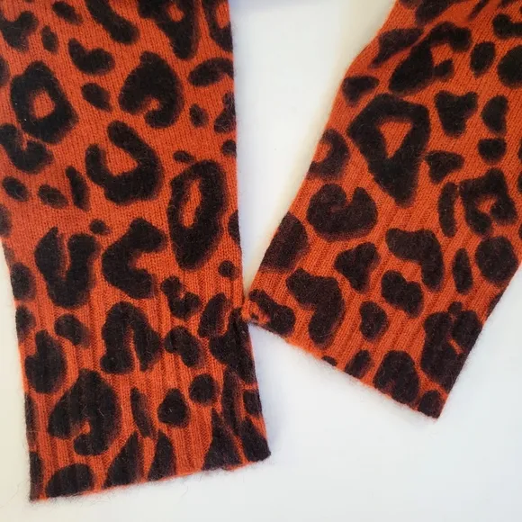 C by Bloomingdales Cashmere Aninal Print Sweater