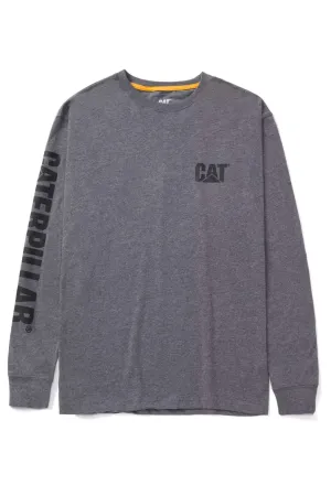 CAT Trademark Banner Long Sleeve Tee