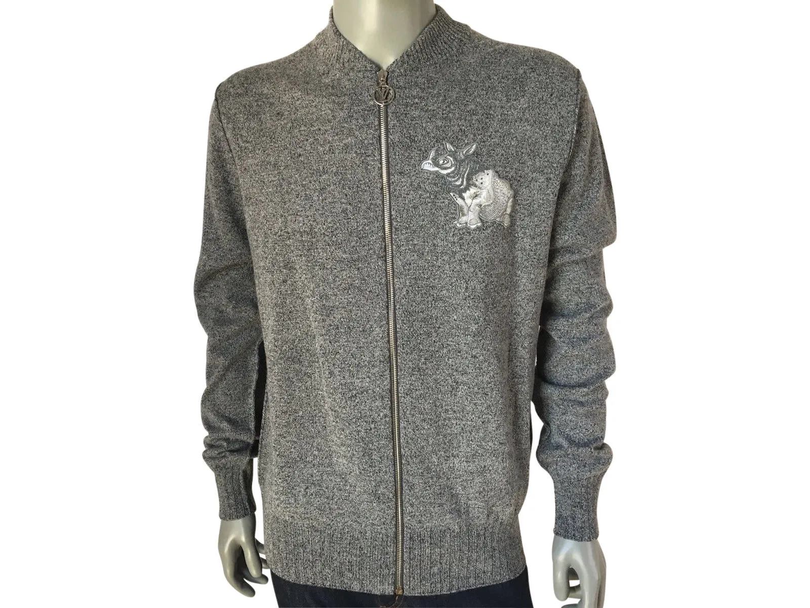 Chapman Rhinoceros Patch Sweater