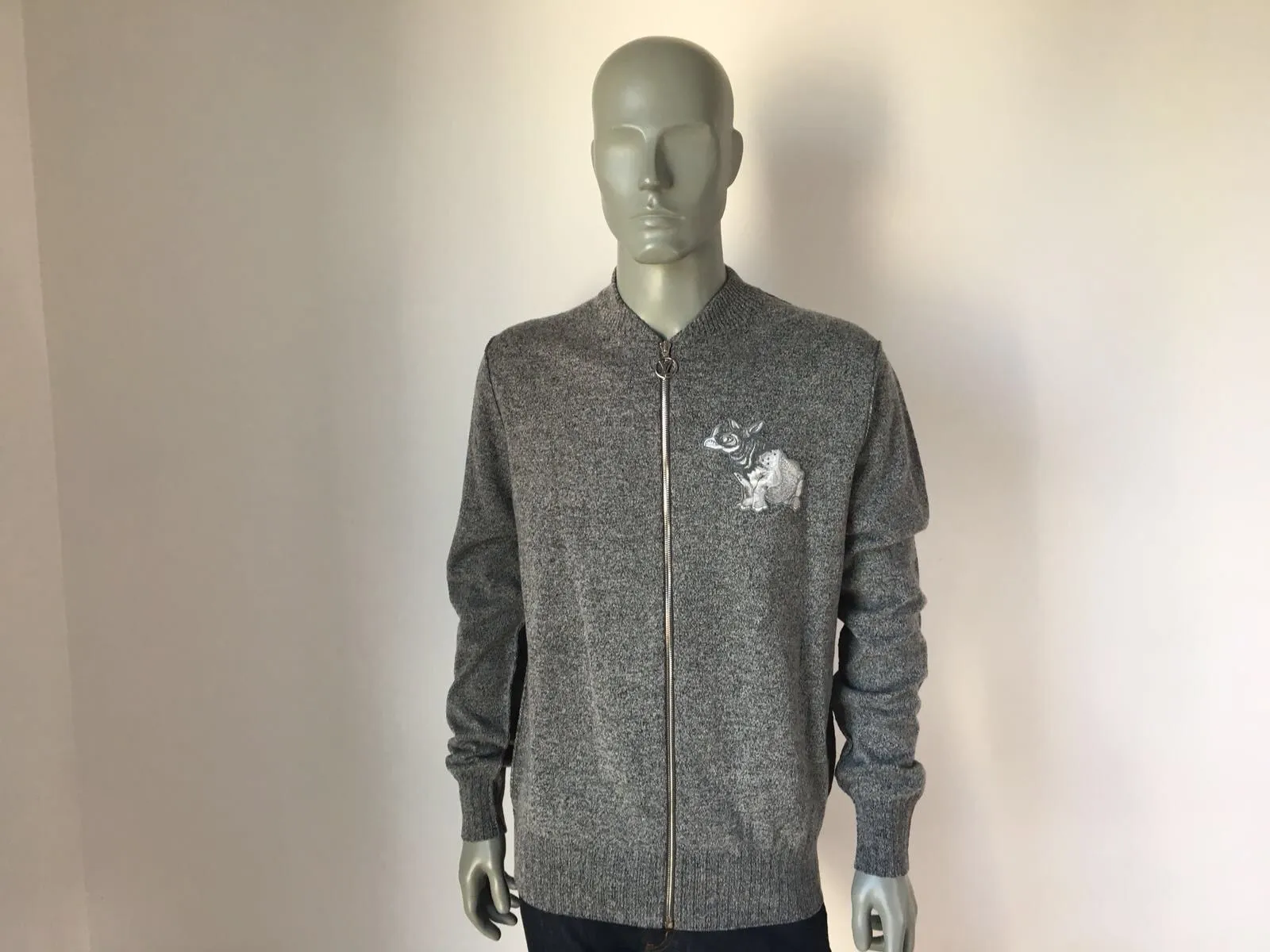 Chapman Rhinoceros Patch Sweater
