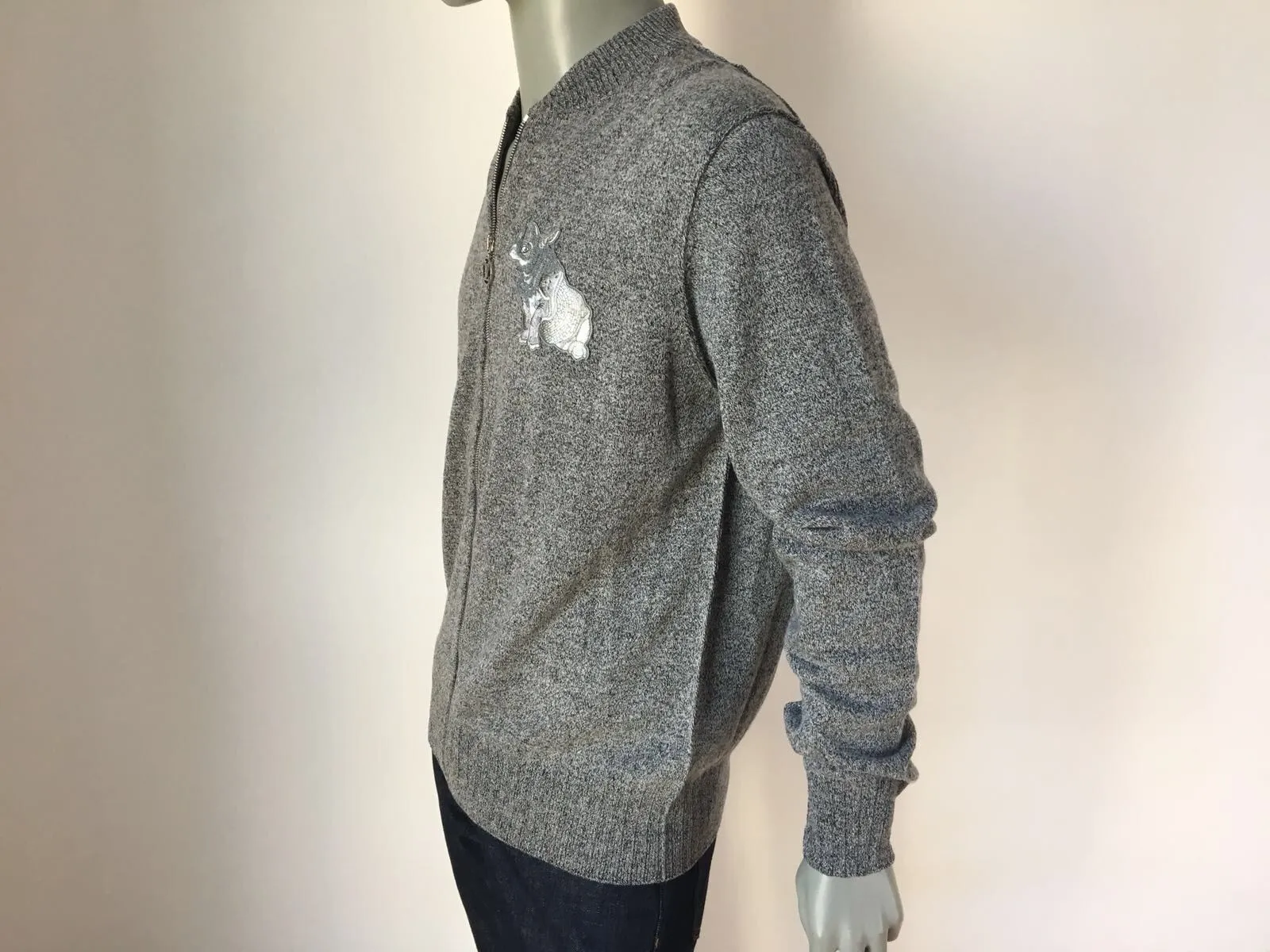 Chapman Rhinoceros Patch Sweater