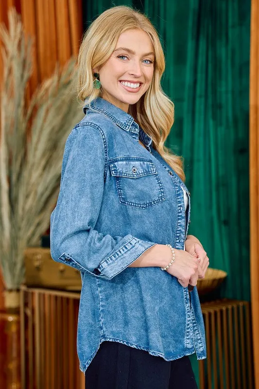 Charlie Chambray Shirt