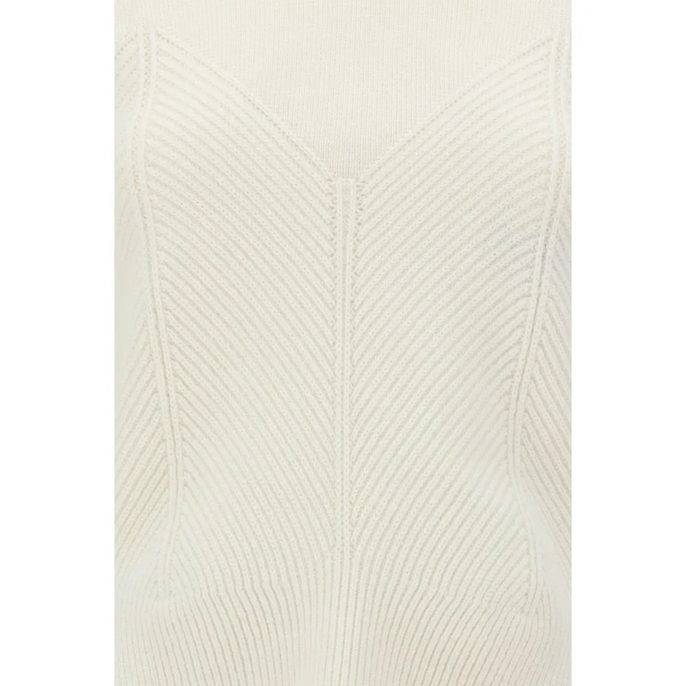 Chevron Corset Sweater